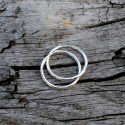 Серьги-кольца конго "Gužė AR-3,0 cm"