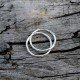 Серьги-кольца конго "Gužė AR-3,0 cm"-2