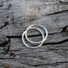 Серьги-кольца конго "Gužė AR-3,0 cm"