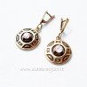 Серьги из латуни ŽA257-A
