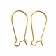 Brass earrings ŽA543-4