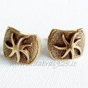 Серьги из латуни ŽA204