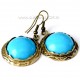 Brass earrings ŽA543-1