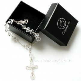Rožinys ant rankos su dideliais Swarovski kristalais RR2SWD