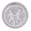 Medalis Zodiako ženklas "Dvyniai"