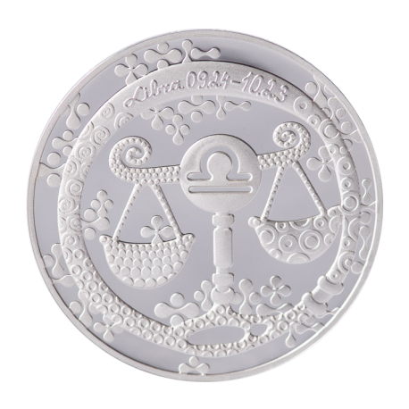Медаль Знак зодиака "Весы"