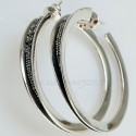 Серьги конго (кольца) оригинальные A734
