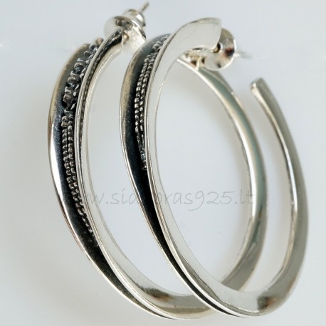 Серьги конго (кольца) оригинальные A734