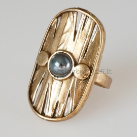 Кольцо из бронзы Hematitu BŽ072