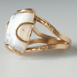 Кольцо из бронзы Agatu BŽ160