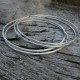 Серьги очень большие конго (кольца) "Sietina AR-7 cm"-2