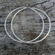 Серьги очень большие конго (кольца) "Sietina AR-7 cm"-4