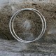Серьги очень большие конго (кольца) "Sietina AR-7 cm"-5