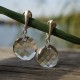Auskarai "Klipsai su Swarovski kristalu"-2