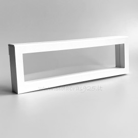 Dovanų dėžutė "Rėmeliai 3D" balta