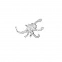 Sidabrinis auskaras ant ausies kremzlės Skorpionas